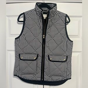 J Crew Houndstooth Vest